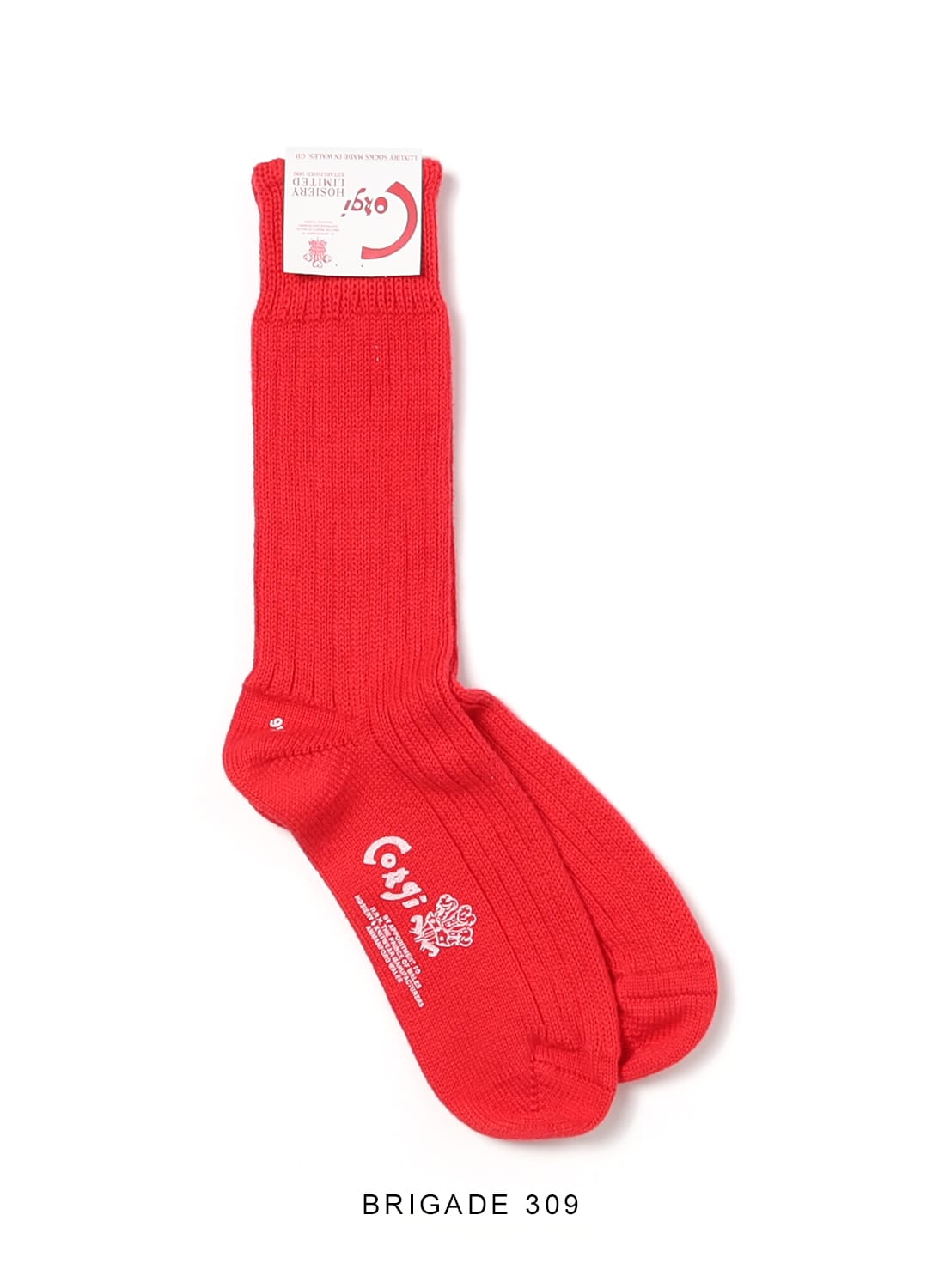 楽天市場】メール便対応 Corgi(コーギ)/SOFT COTTON PLAIN WS SOCKS