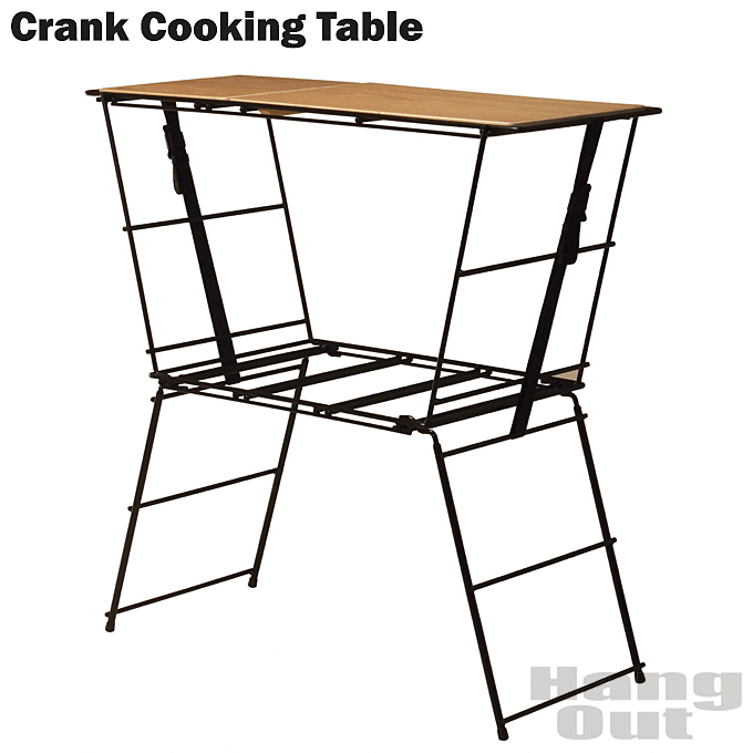 楽天市場】＼P10倍！1/28／ クランククッキングテーブル アウトドア