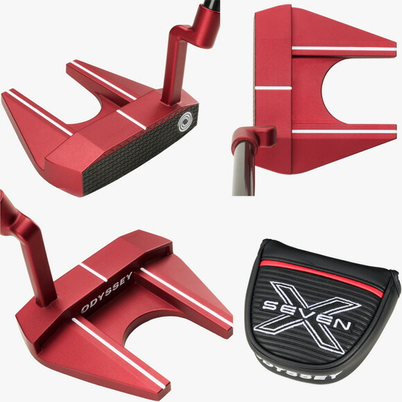 楽天市場】オデッセイ パター 2025 限定モデル Red Milled Seven X