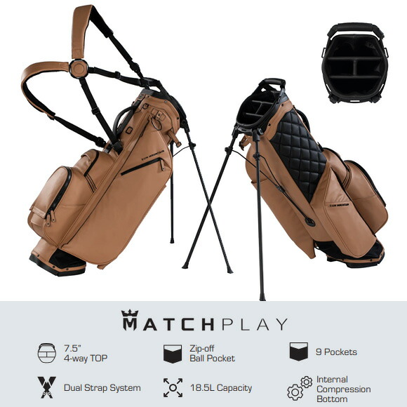楽天市場】サンマウンテン 2026 Matchplay 4-way Stand Bag 7.5型 US