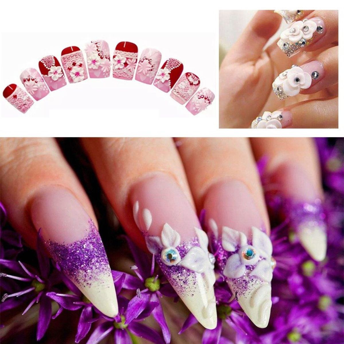 楽天市場】アクリルパウダー12色セット ネイルアクリルパウダー