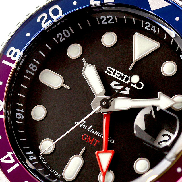 楽天市場】セイコー5 スポーツ SKX Series GMT 自動巻き 腕時計