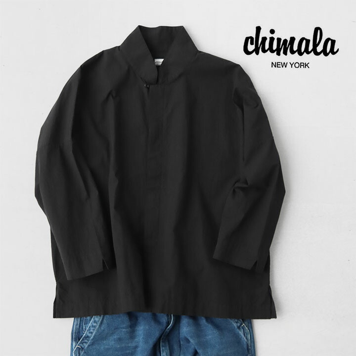 楽天市場】chimala(チマラ) スタンドカラー シャツジャケット(CS39-S01