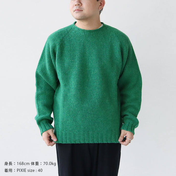 楽天市場】NOR'EASTERLY(ノアイースターリー) ラグランクルーニット(21