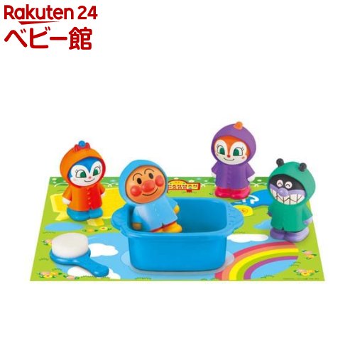 楽天市場】いろかわるん アンパンマンとなかまたち みずあそびドール