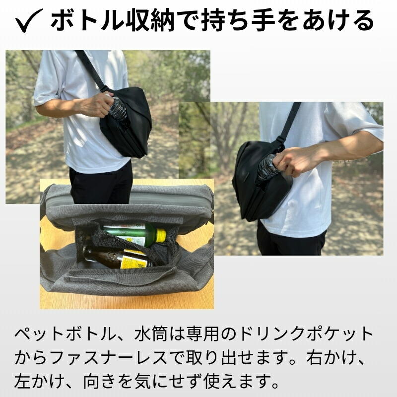 楽天市場】【NIG公式】ボディバッグ QUICK PACK11 クイックパック iPad