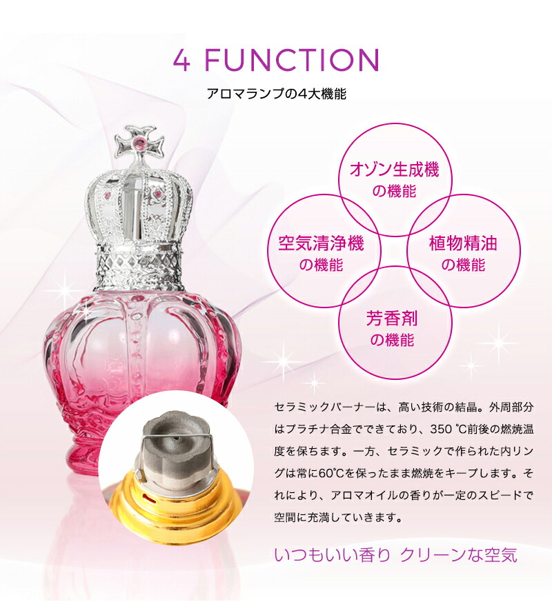 楽天市場】ランプベルジェ はじめてのアロマランプ 初心者向けギフト4