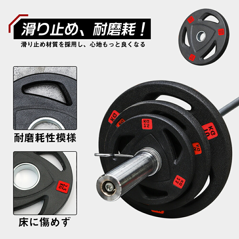 楽天市場】ダンベル バーベル 用 プレート 2.5KG-20KG アイアン