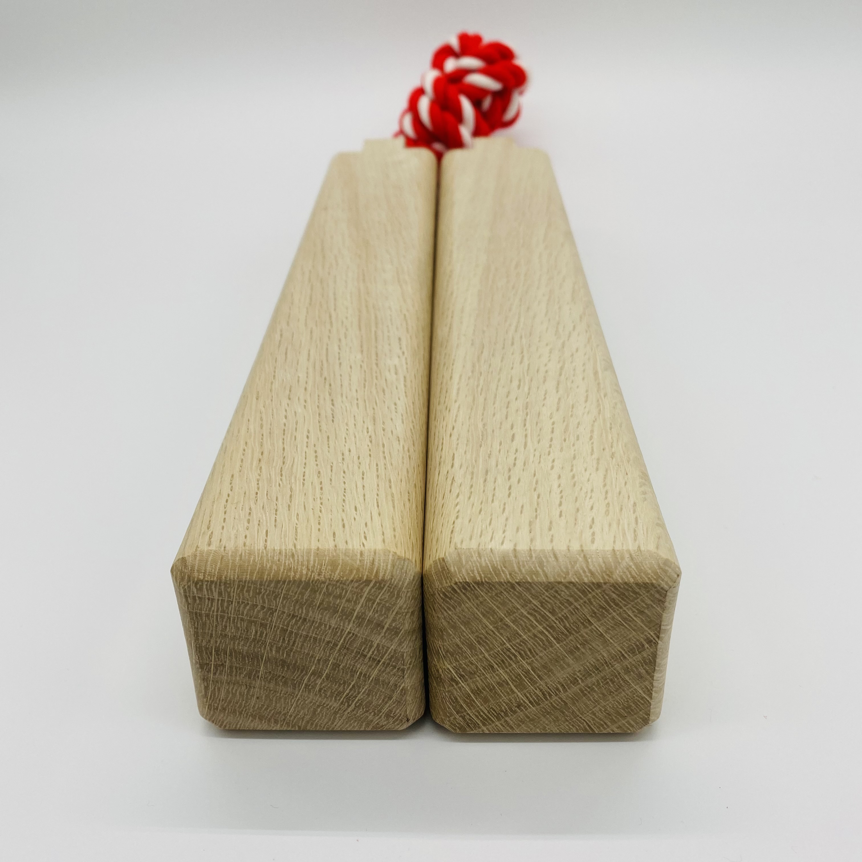 楽天市場】拍子木（大）樫製長さ:30.5cm 太さ:5.0cm×5.0cm角拍子木を