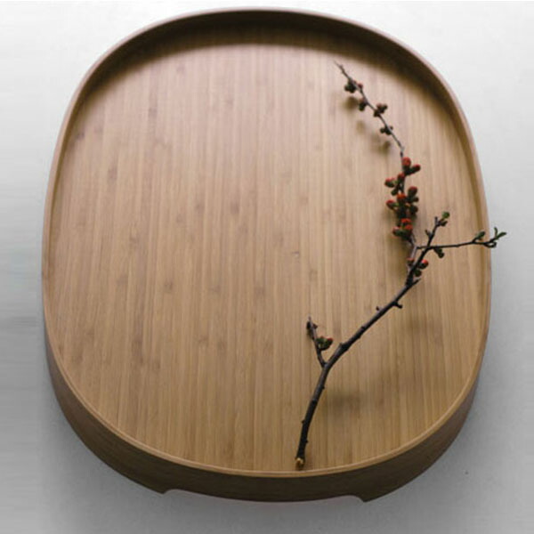 楽天市場】BON お盆 木製 トレー トレイ 楕円形 おぼん キッチン雑貨