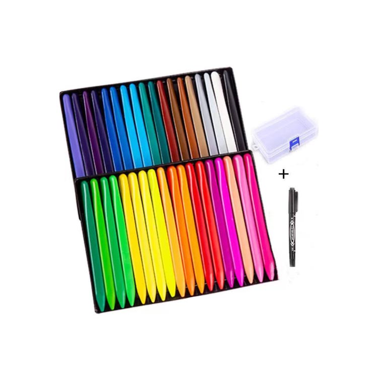 楽天市場】クレヨン 36色 色鉛筆 セット 洗える 安全 無毒 くれよん 手