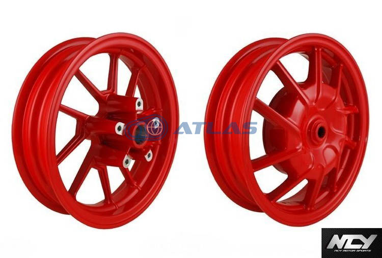 楽天市場】NCY CYGNUS X シグナスX アルミホイール前後セット レッド