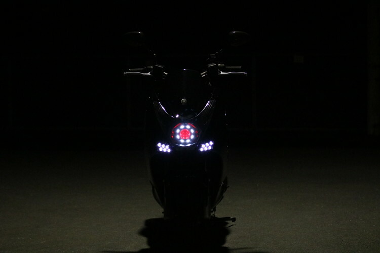 楽天市場】GAMMAS MAJESTY S(マジェスティS)魚眼ヘッドライト天使眼