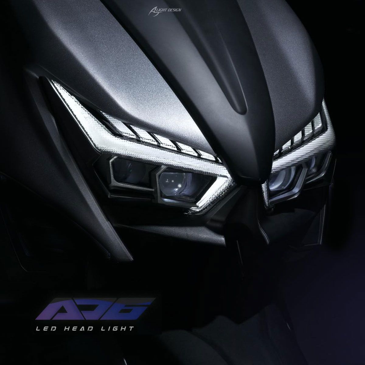 楽天市場】AJ6 6型シグナス グリファス GRYPHUS LED 4眼 ヘッドライト