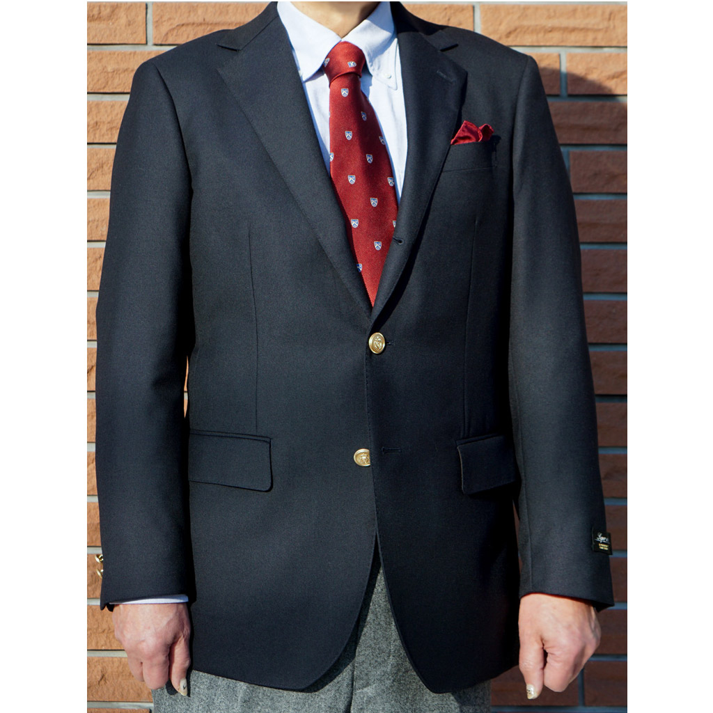 楽天市場】【キングサイズ】 紺ブレザー 紺ブレ メンズ 秋冬春