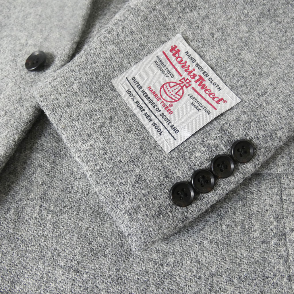 楽天市場】ハリスツイード ジャケット メンズ 秋冬 2つボタン