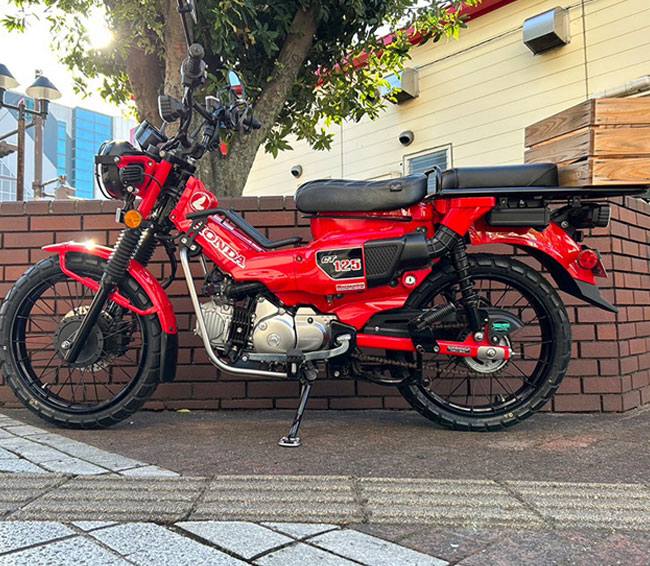 楽天市場】TWR ハンターカブ CT125用 ホイール チューブレススポーク