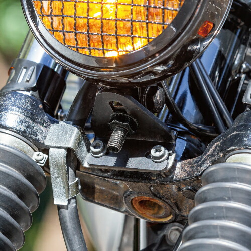 楽天市場】送料無料 SR400/SR500 W400/W650用ヘッドライトステー