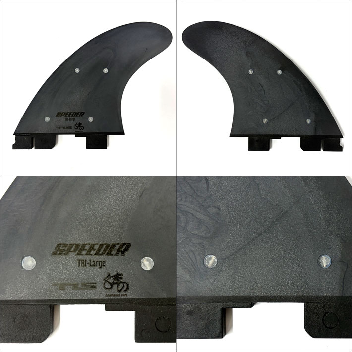 楽天市場】ショートボード用フィン TOOLS ツールス SPEEDER FIN TRI