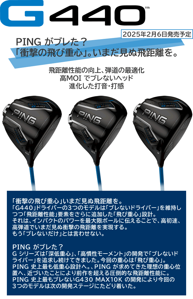 楽天市場】G440 ドライバー MAX SFT LST ピン PING ゴルフクラブ