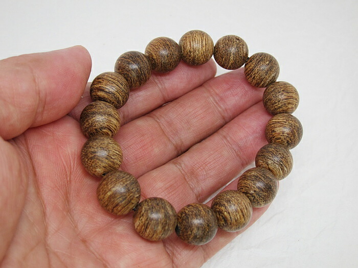 楽天市場】ベトナム産沈香数珠 数珠玉 12mm 16玉／伽羅 沈香 香 沈水