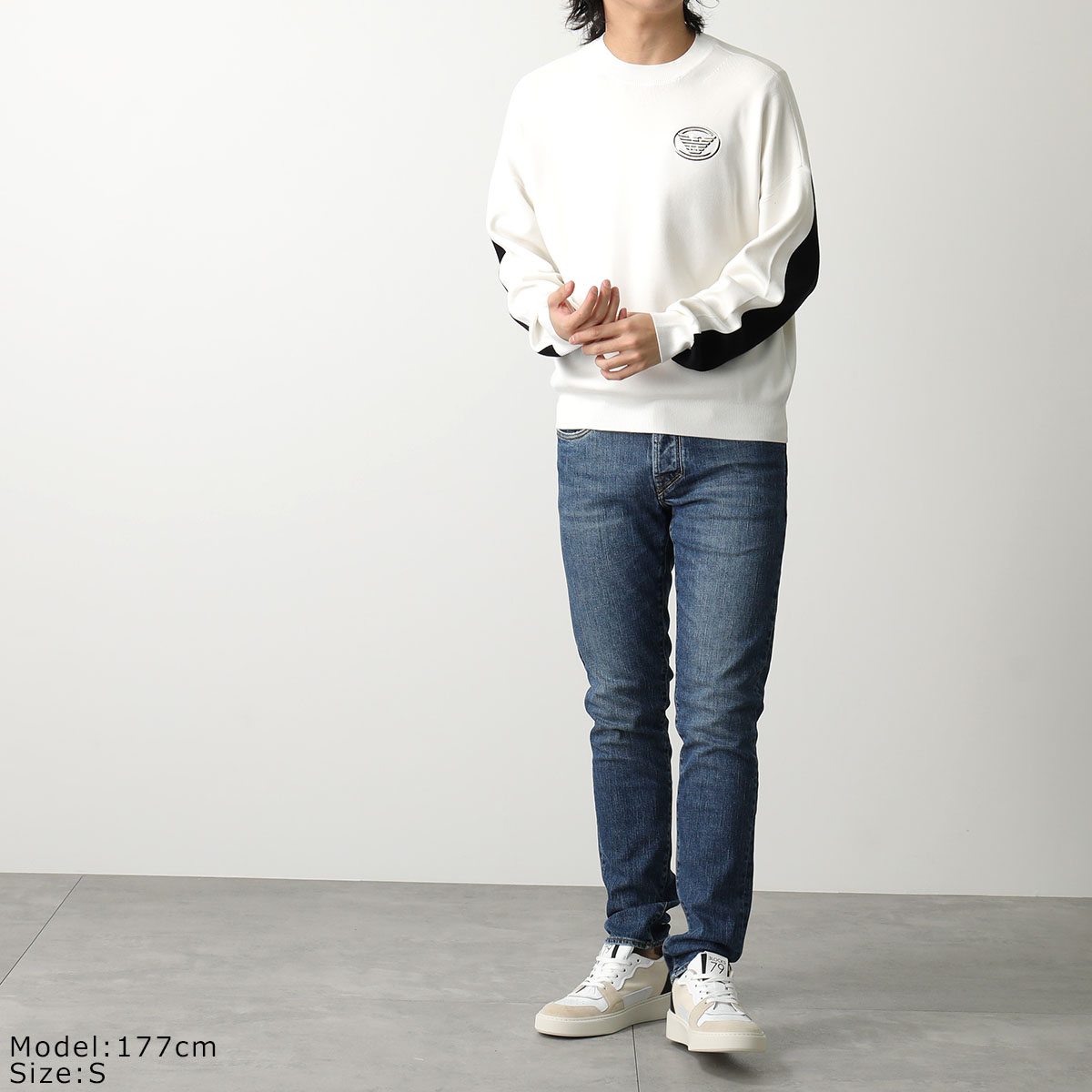 楽天市場】EMPORIO ARMANI エンポリオアルマーニ セーター 6L1MXA