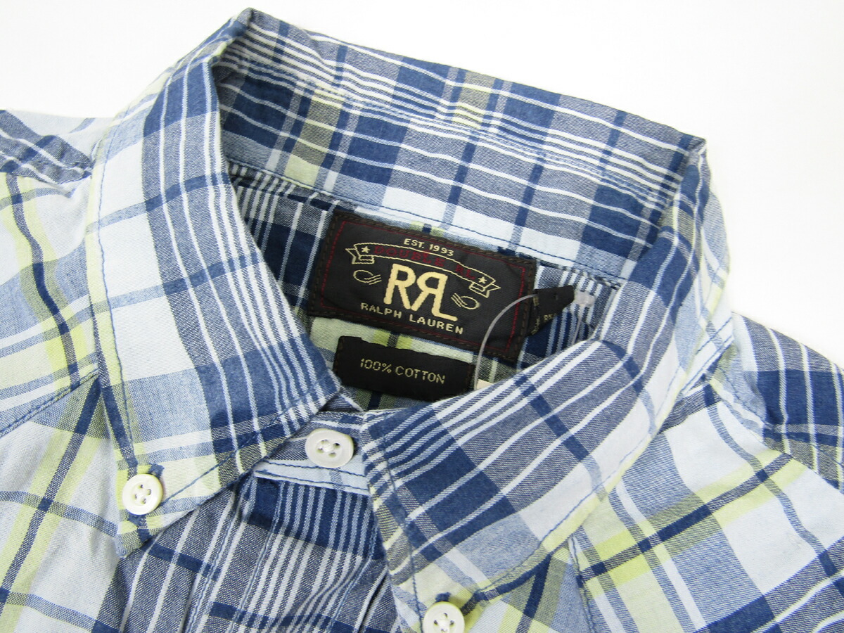 楽天市場】RRL ダブルアールエル ラルフローレン 長袖 チェック