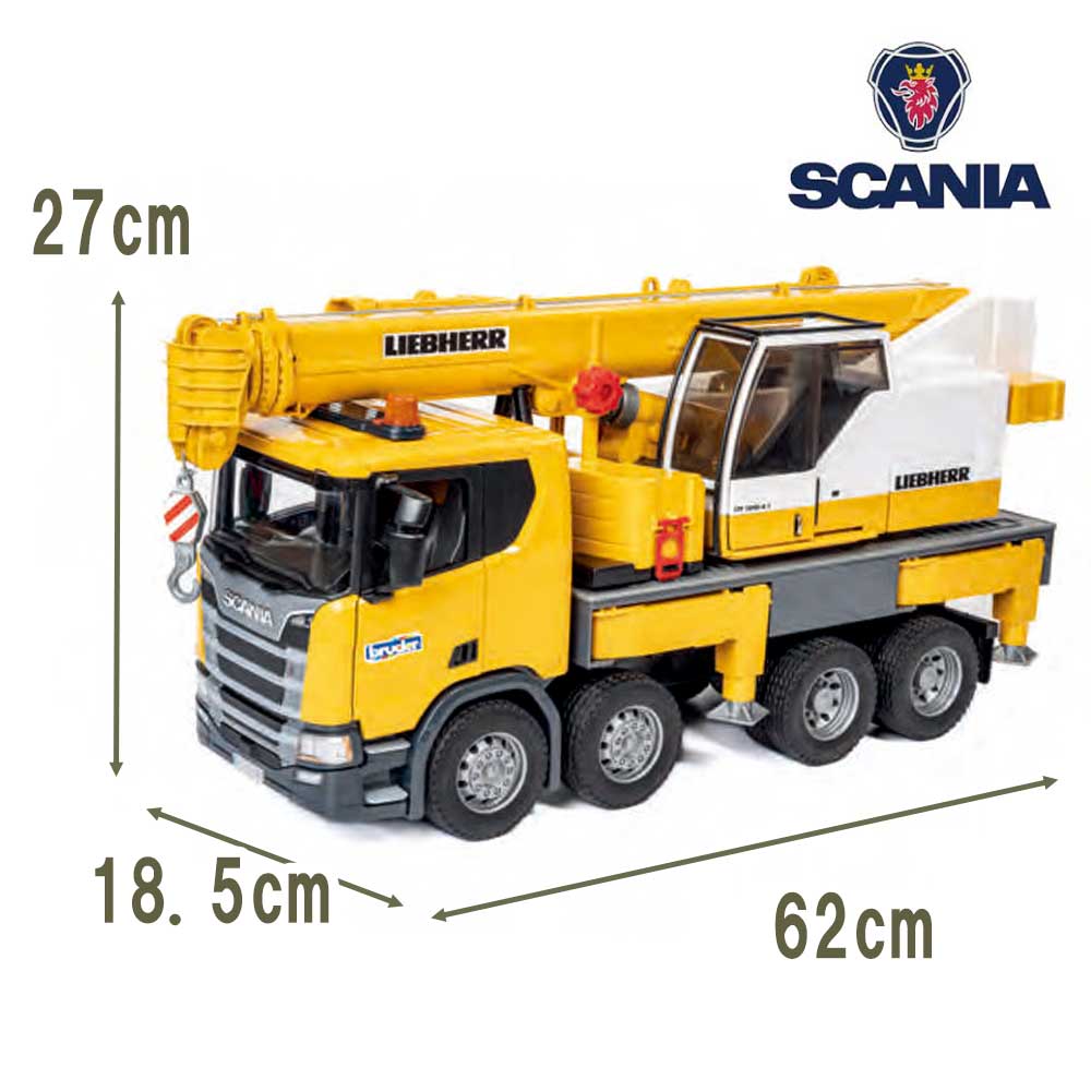 楽天市場】ラッピング可 ブルーダー SCANIA MACK LH クレーン BR03571