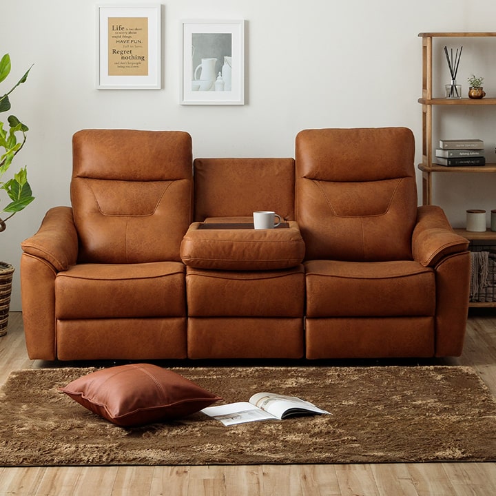 楽天市場】リクライニングソファー 2人掛け 電動 電動リクライニング