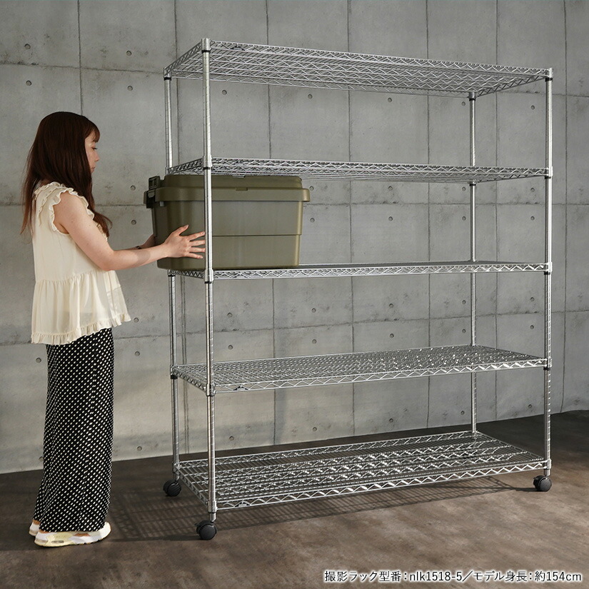 楽天市場】ルミナス 棚 ラック 超 頑丈 メタル スチールラック 幅180