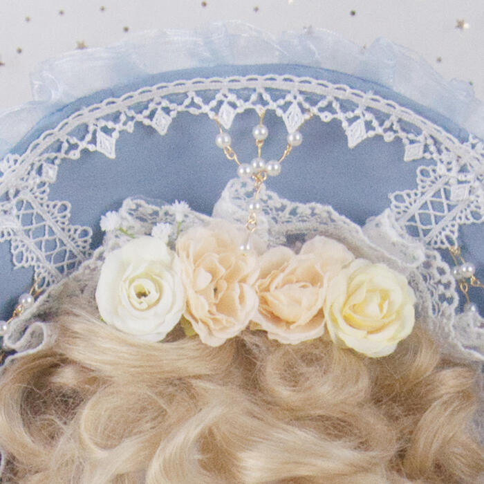 楽天市場】ロリータ ボンネット ボンネ 帽子 ヘッドドレス ヘア