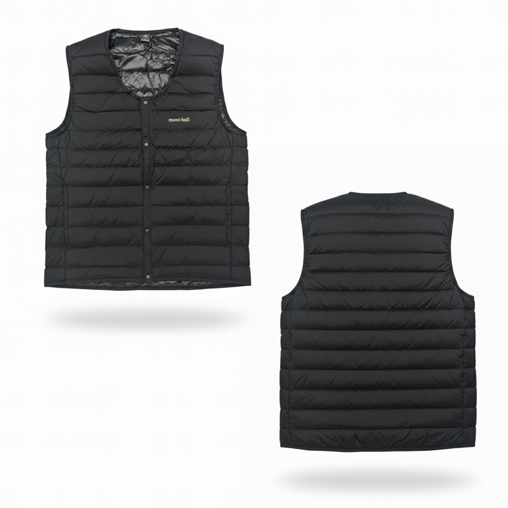 楽天市場】モンベル スペリオダウン Vネックベスト Men's #1101672 BK
