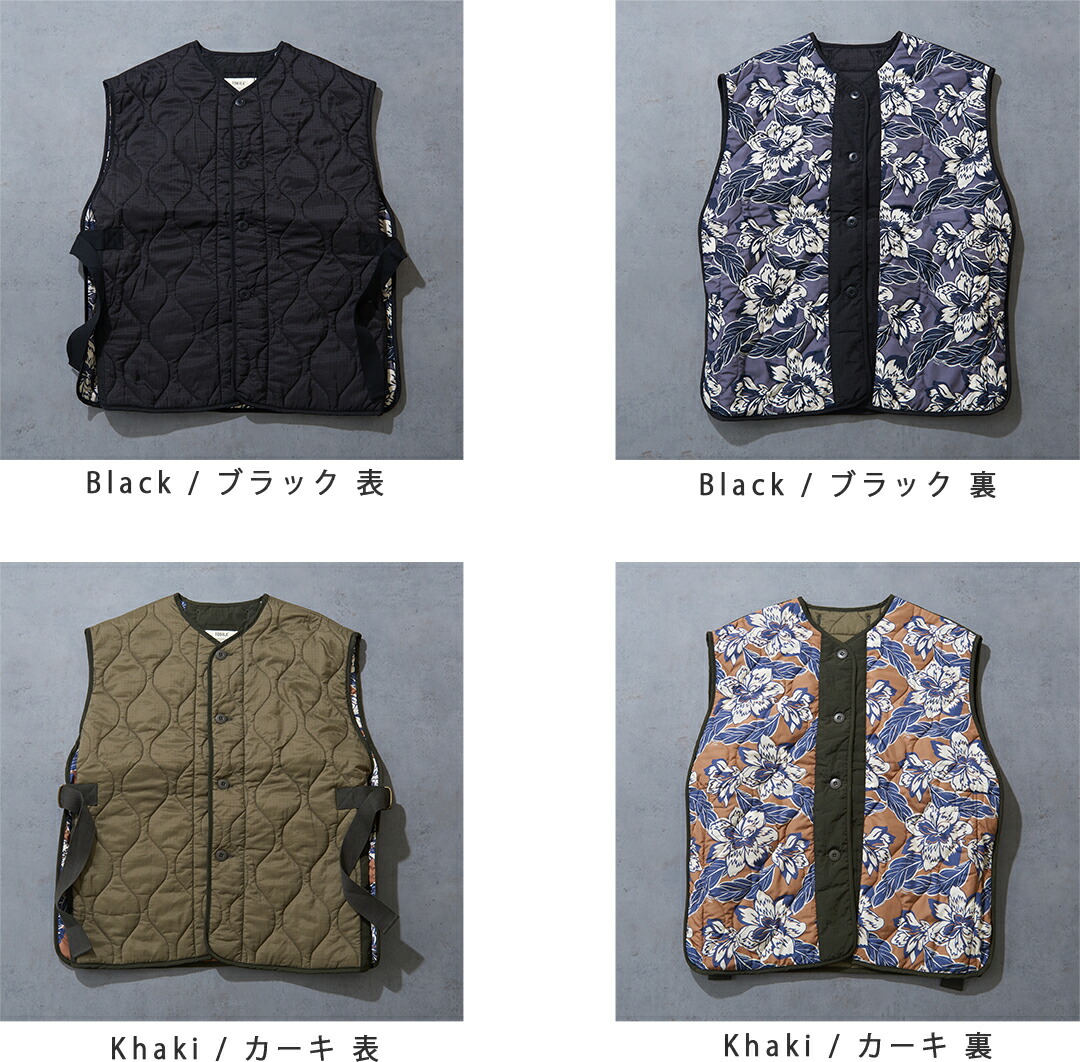楽天市場】キルティングベスト / TOBILA (トビラ) ナイロン リップス