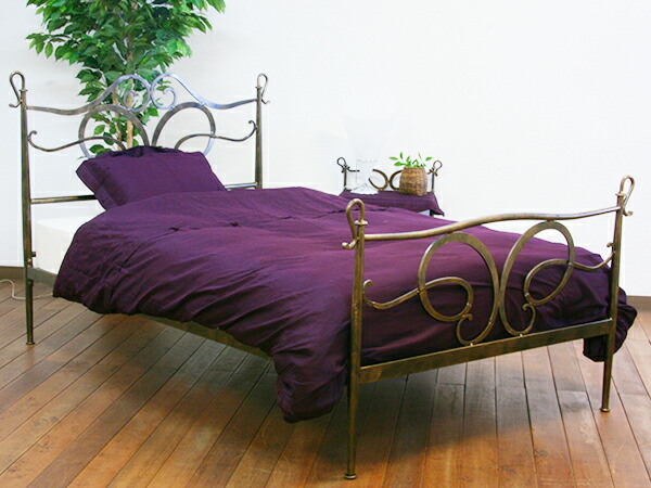 楽天市場】[送料無料][アイアンベッド：パピヨン]シングルサイズ