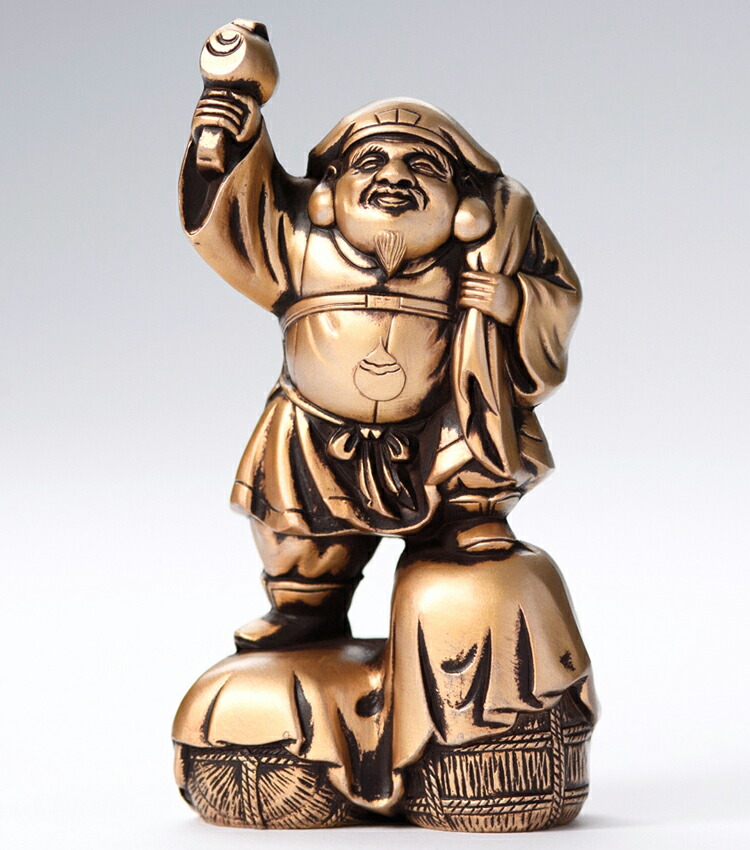 楽天市場】【ポイント10倍 〜2/23 01:59】縁起物 置物 七福神〔大黒天