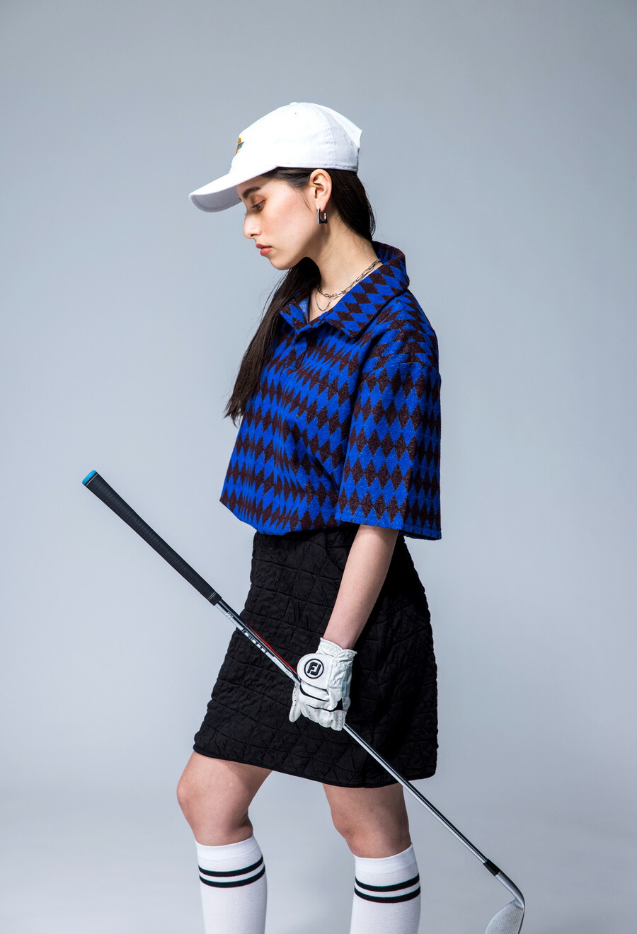 楽天市場】ANTIQUA GOLF×STCH キルティングスカート 送料無料・再入荷