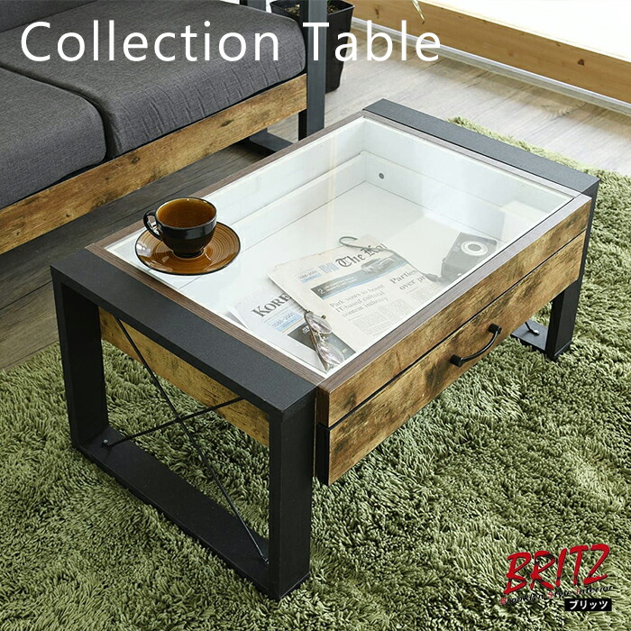 楽天市場】【豪華特典2個付き】ローテーブル ガラス 引き出し 北欧