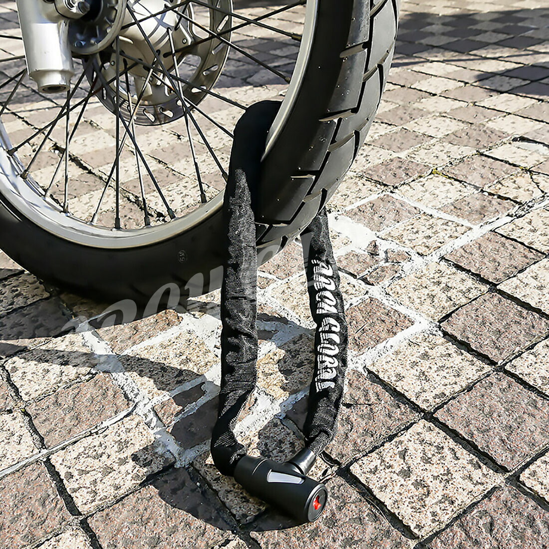 楽天市場】＼ランキング1位受賞／自転車 鍵 カギ ロック チェーン