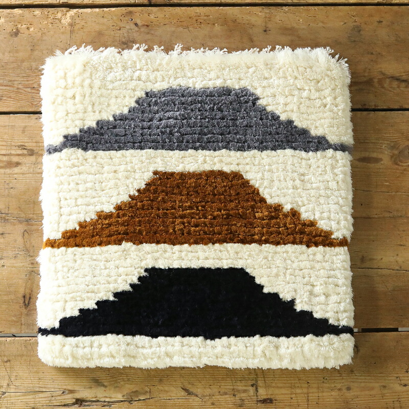 楽天市場】倉敷ノッティング 椅子敷 M knoting ウール ウールの椅子敷