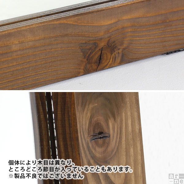 楽天市場】ウォールミラー 木製 フレーム 木枠 北欧 姿見 ミラー 木製