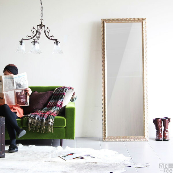 楽天市場】スタンドミラー 全身 全身鏡 スタンド アンティーク 姿見