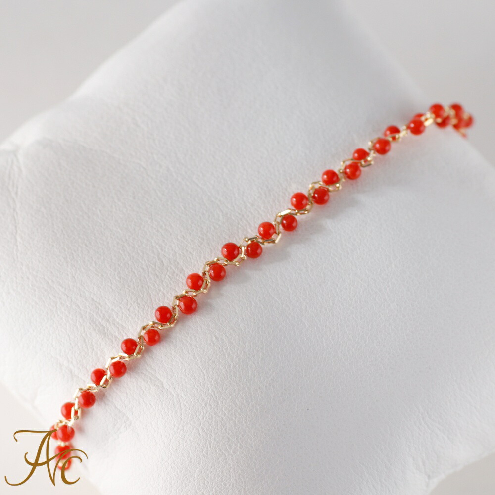 楽天市場】≪1年保証付き≫ 赤珊瑚K18 上品 希少 貴重 大人 女性