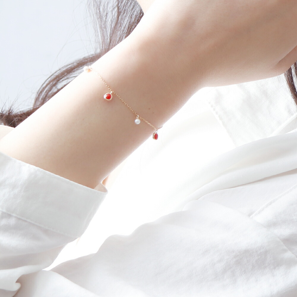 楽天市場】≪1年保証付き≫ 日本産血赤珊瑚&パール血赤珊瑚 あこや真珠