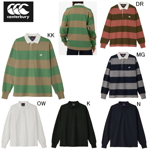 楽天市場】カンタベリー ラガーシャツ 長袖 襟付 メンズ canterbury