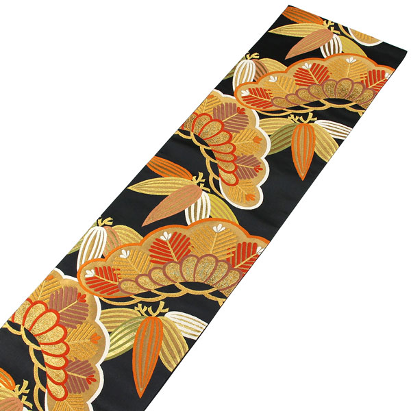 楽天市場】着物 帯 振袖用 西陣ブランド 梅垣 引き箔 袋帯 彩松笹文