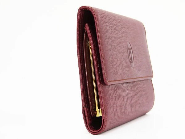 楽天市場】【ほぼ新品】カルティエ Cartier マストライン がま口 三
