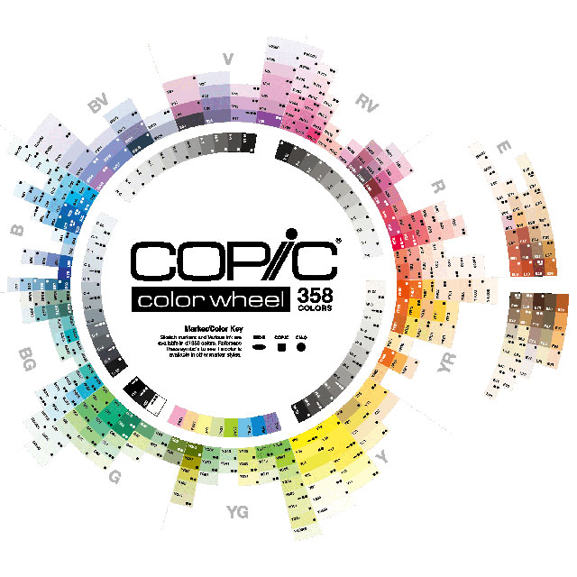 楽天市場】コピック スケッチ ベーシック 24色セット COPIC Sketch お