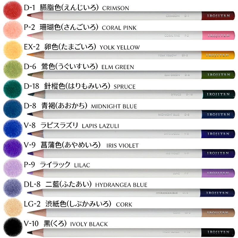 楽天市場】トンボ鉛筆 油彩色鉛筆 色辞典 36色 セレクトセット 河合