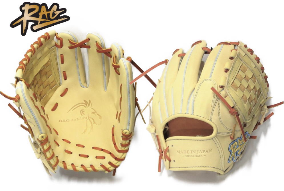 【極美品】RAG 硬式グローブ 試合未使用　ピッチャー用 BASEBALL TS / ラグデリオン