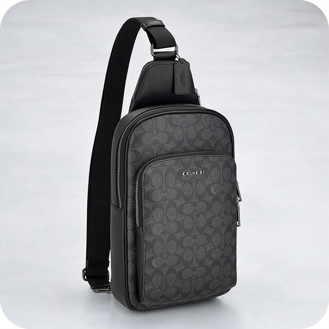 楽天市場】コーチ ボディバッグ ウエストポーチ メンズ アウトレット